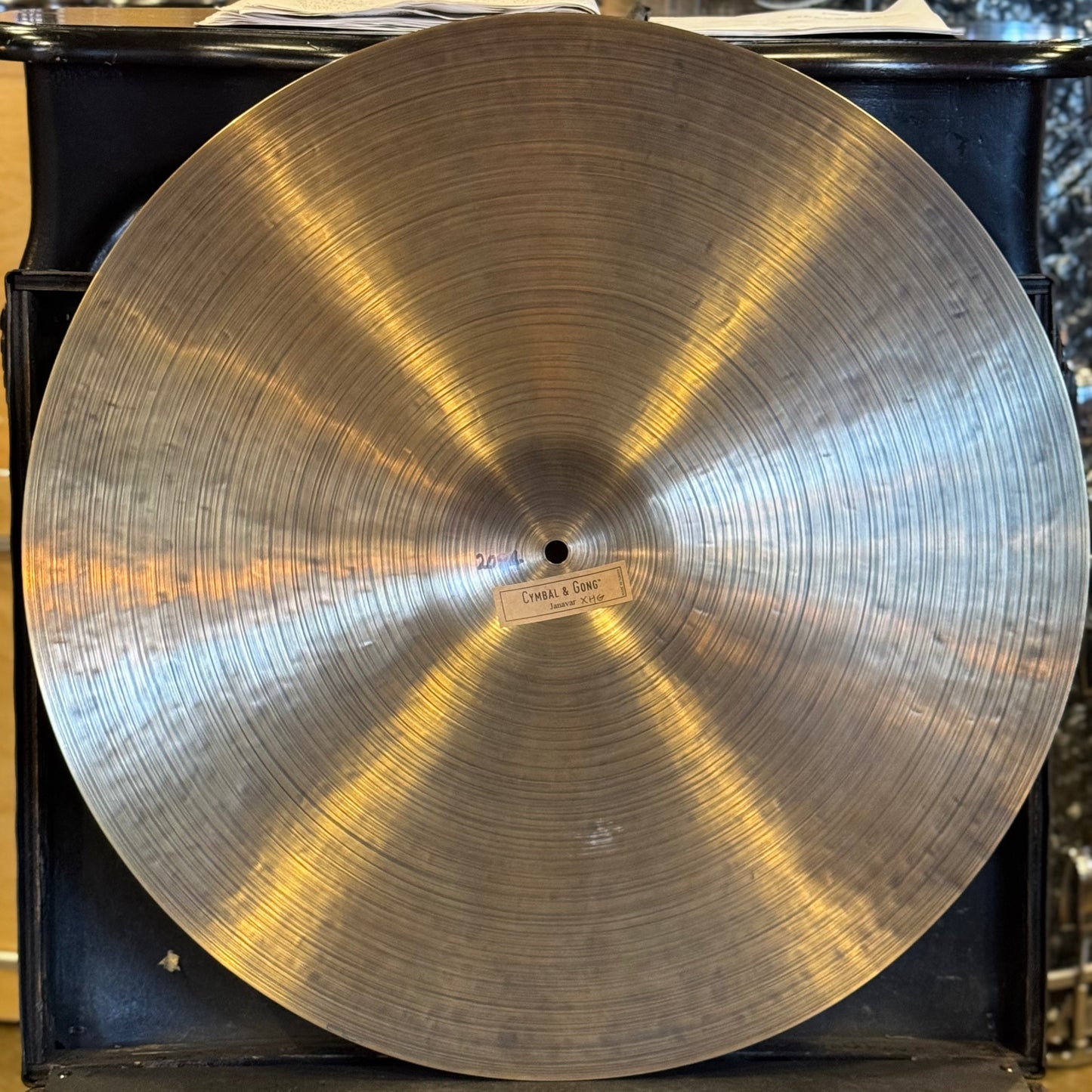 NEW Cymbal & Gong 22" Holy Grail x Janavar Ride - 2084g