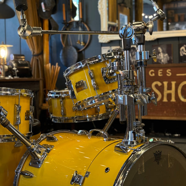 USED Yamaha Rick Marotta Hip Gig Nesting Kit in Tony Williams Yellow - 21x16, 6x10, 7x13, 5x12