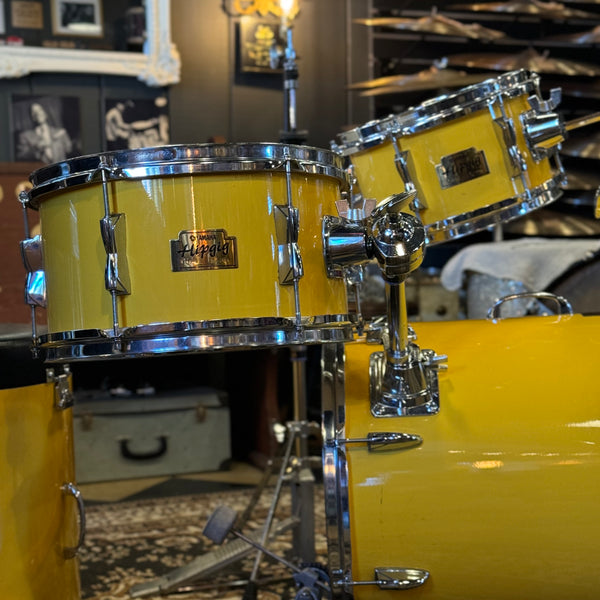 USED Yamaha Rick Marotta Hip Gig Nesting Kit in Tony Williams Yellow - 21x16, 6x10, 7x13, 5x12