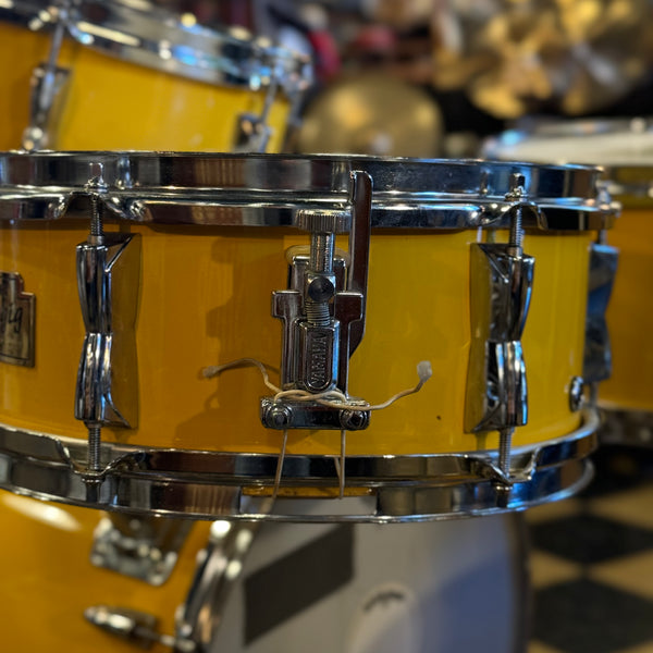 USED Yamaha Rick Marotta Hip Gig Nesting Kit in Tony Williams Yellow - 21x16, 6x10, 7x13, 5x12