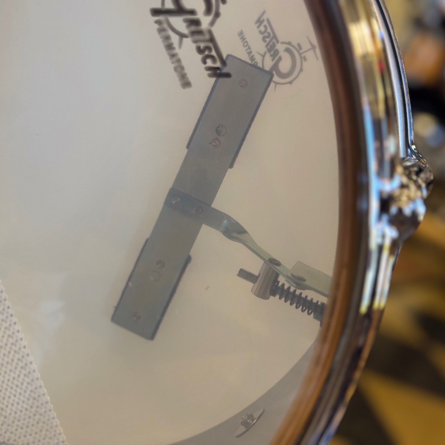 NEW Gretsch 5.5x14 USA Custom Snare Drum in Sky Blue Pearl w/ Tone Control & Microsenstive Throw-Off