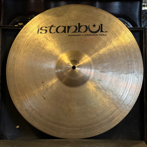 USED 90's Istanbul Pre-Split 20" Original Ride Cymbal - 2024g