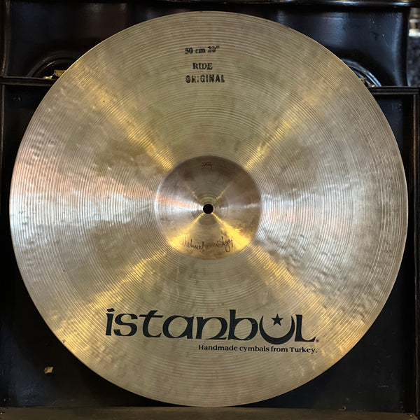 USED 90's Istanbul Pre-Split 20" Original Ride Cymbal - 2024g