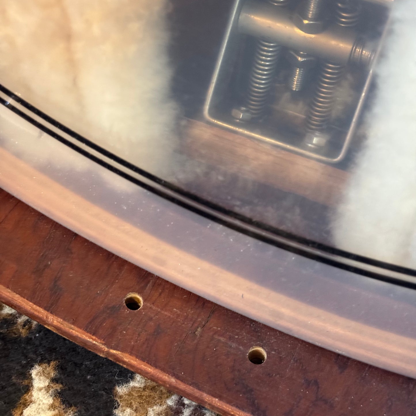 VINTAGE 1980's Sonor 17x20 Signature Horst Link Heavy Beech Shell Bass Drum in African Bubinga