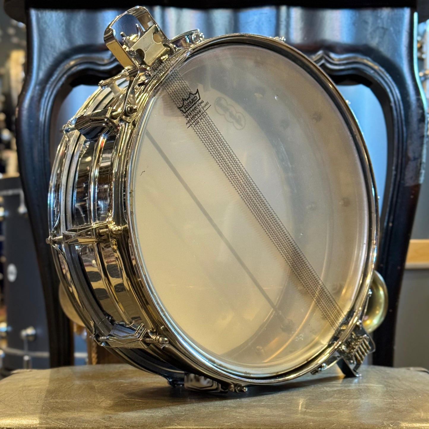 VINTAGE 1960's Ludwig 5x14 Super Sensitive Aluminum Snare Drum