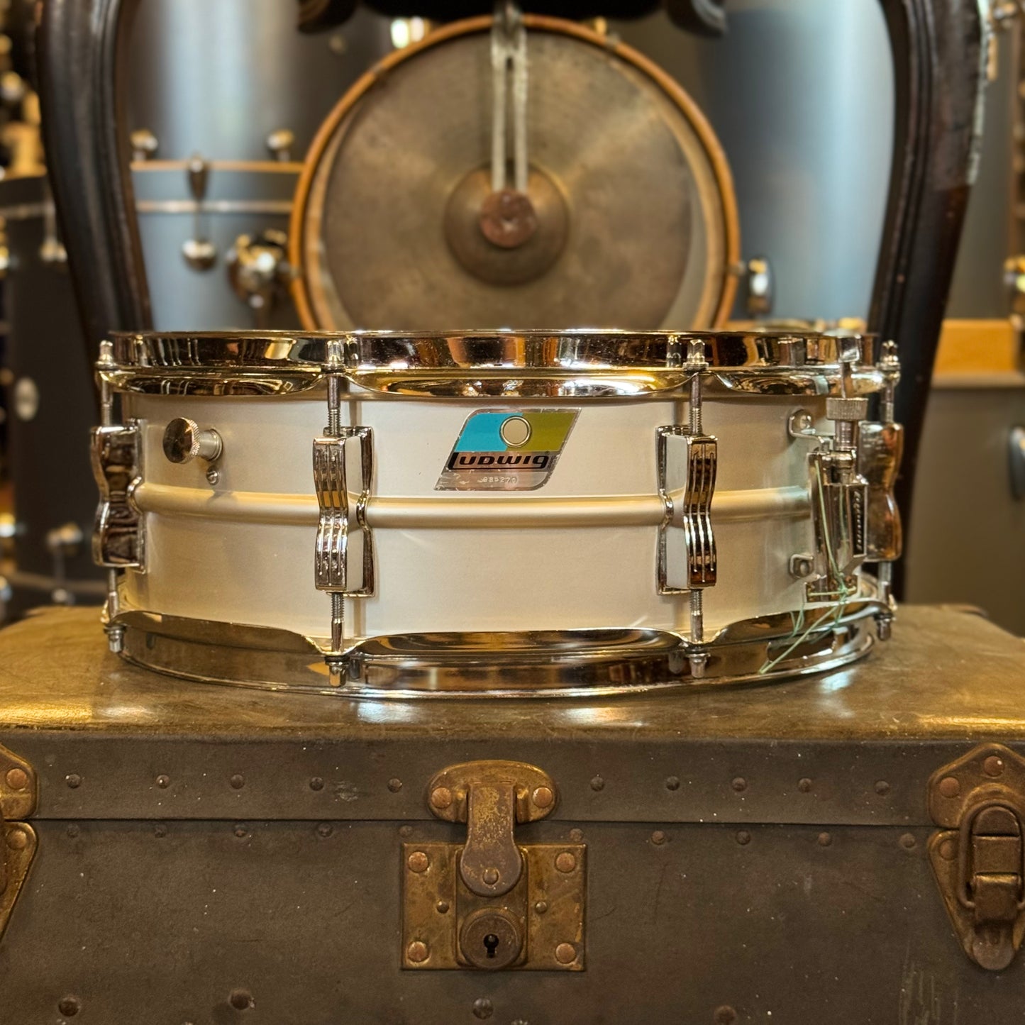 VINTAGE 1970's Ludwig 5x14 Acrolite Snare Drum