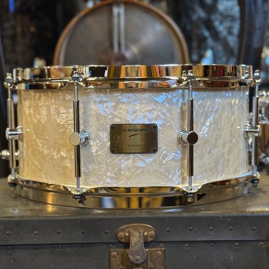 NEW Canopus 6.5x14 Neo-Vintage NV50-M1 in Vintage Pearl