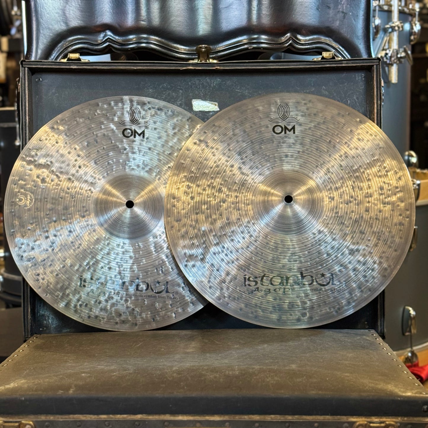 NEW Istanbul Agop 15" OM Hi-Hat Cymbals - 944/1142g