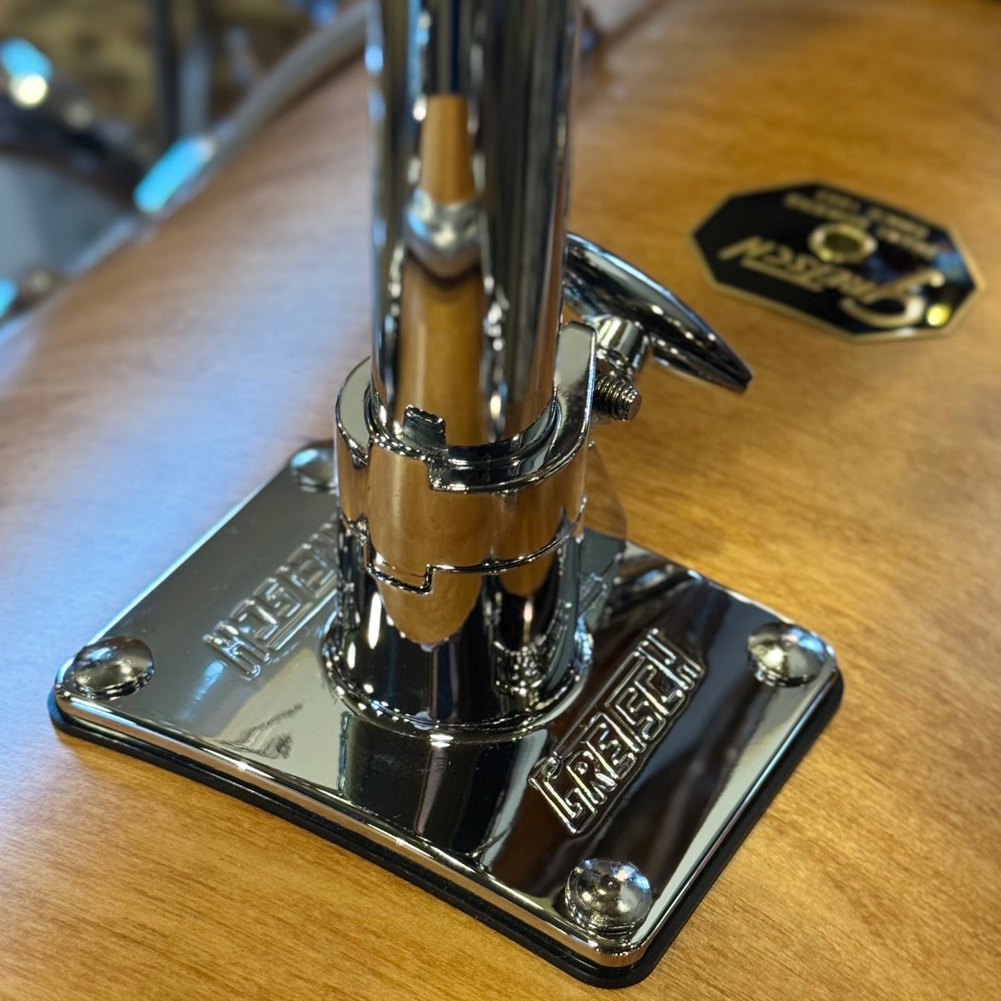 (Custom Order) Gretsch USA Custom in Satin Classic Maple w/ Stop Sign Badges