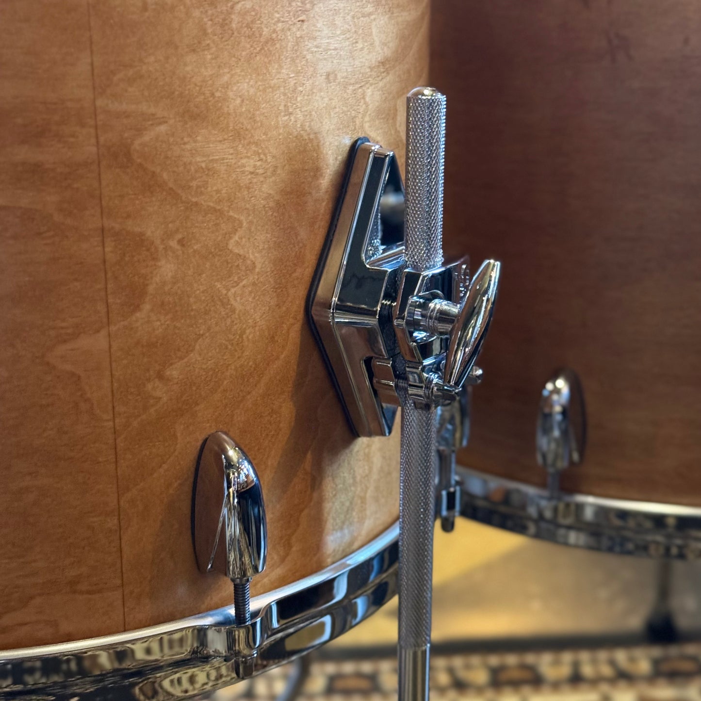 (Custom Order) Gretsch USA Custom in Satin Classic Maple w/ Stop Sign Badges
