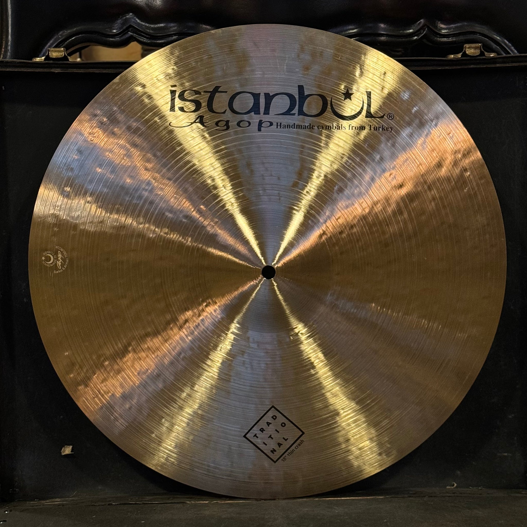 NEW Istanbul Agop 18" Traditional Thin Crash Cymbal - 1344g