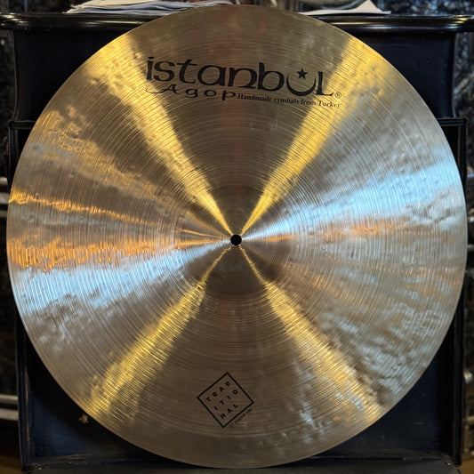 NEW Istanbul Agop 22" Traditional Original Ride Cymbal -  2336g