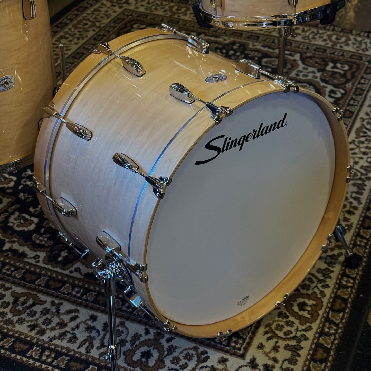NEW Slingerland Studio King in Ventura Sand Lacquer - 14x22, 9x13, 16x16