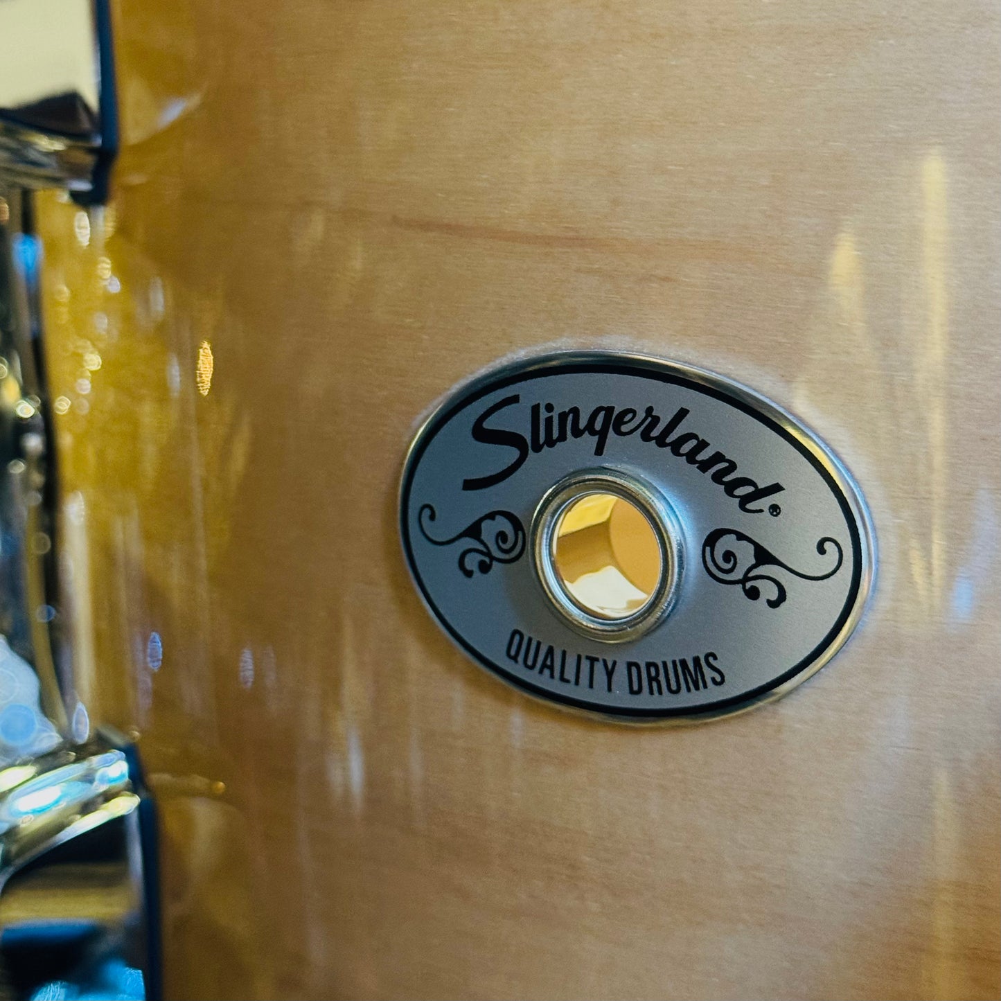 NEW Slingerland Studio King in Ventura Sand Lacquer - 14x22, 9x13, 16x16