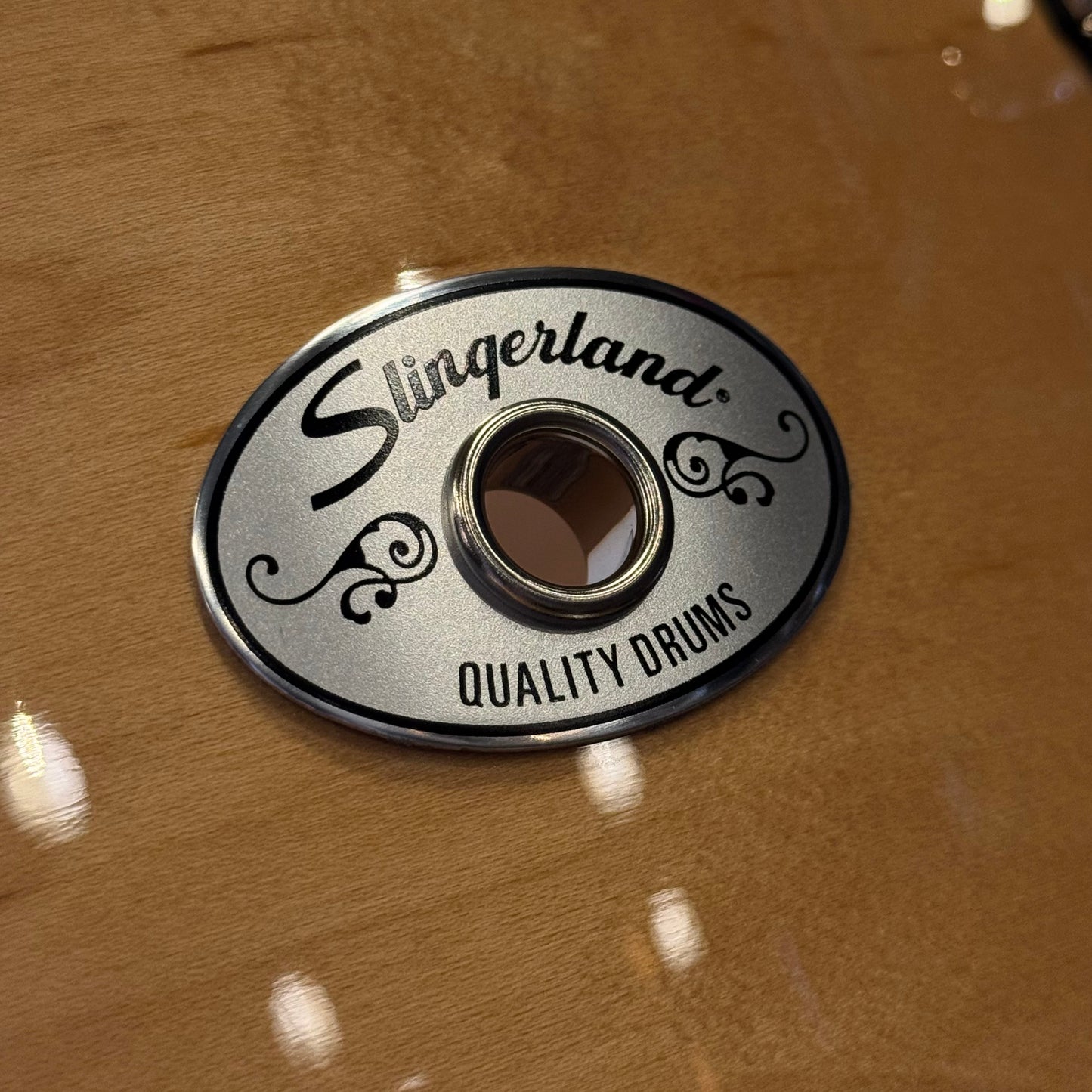 NEW Slingerland Studio King in Ventura Sand Lacquer - 14x22, 9x13, 16x16