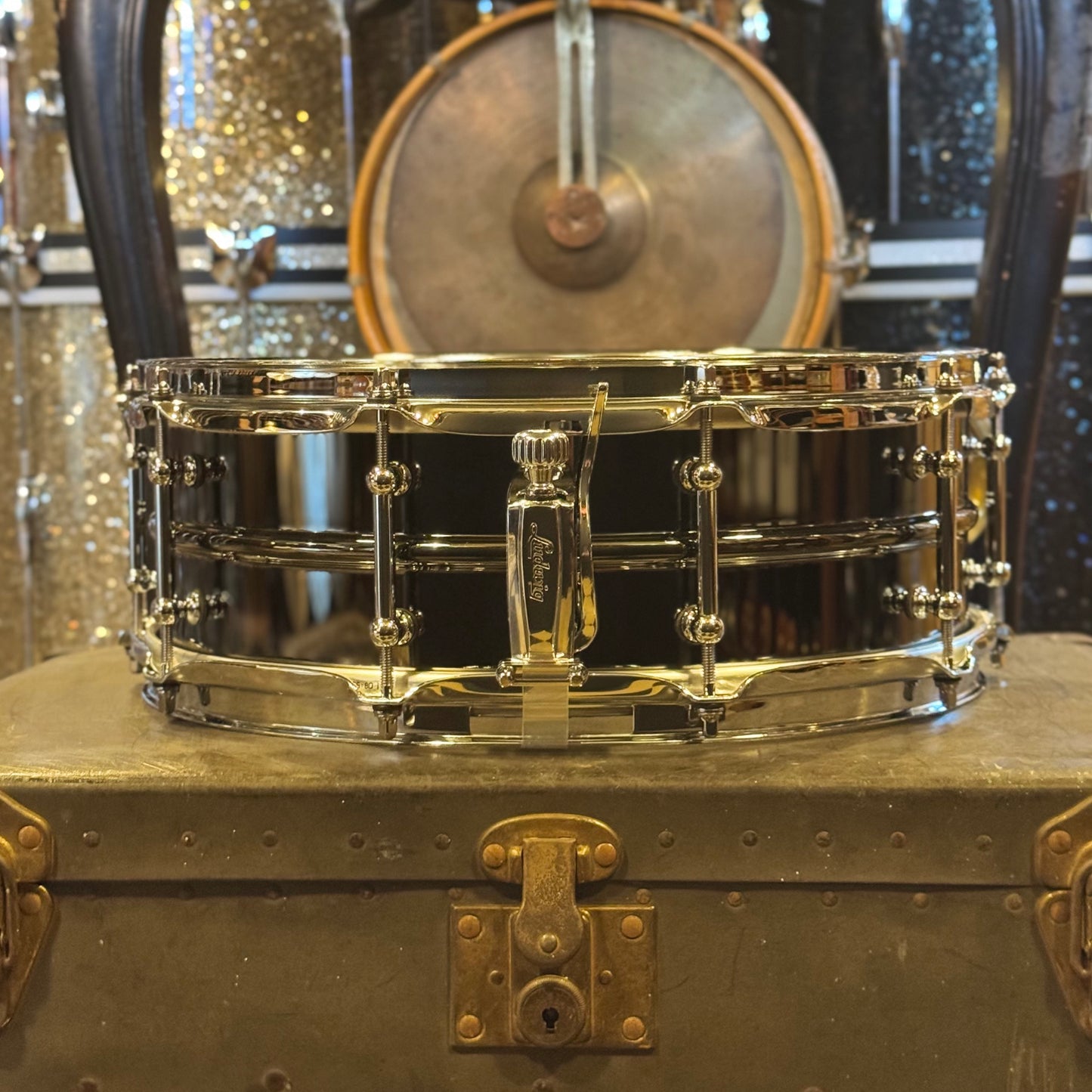 NEW Ludwig LB416T Black Beauty Snare Drum 5x14 w/Tube Lugs