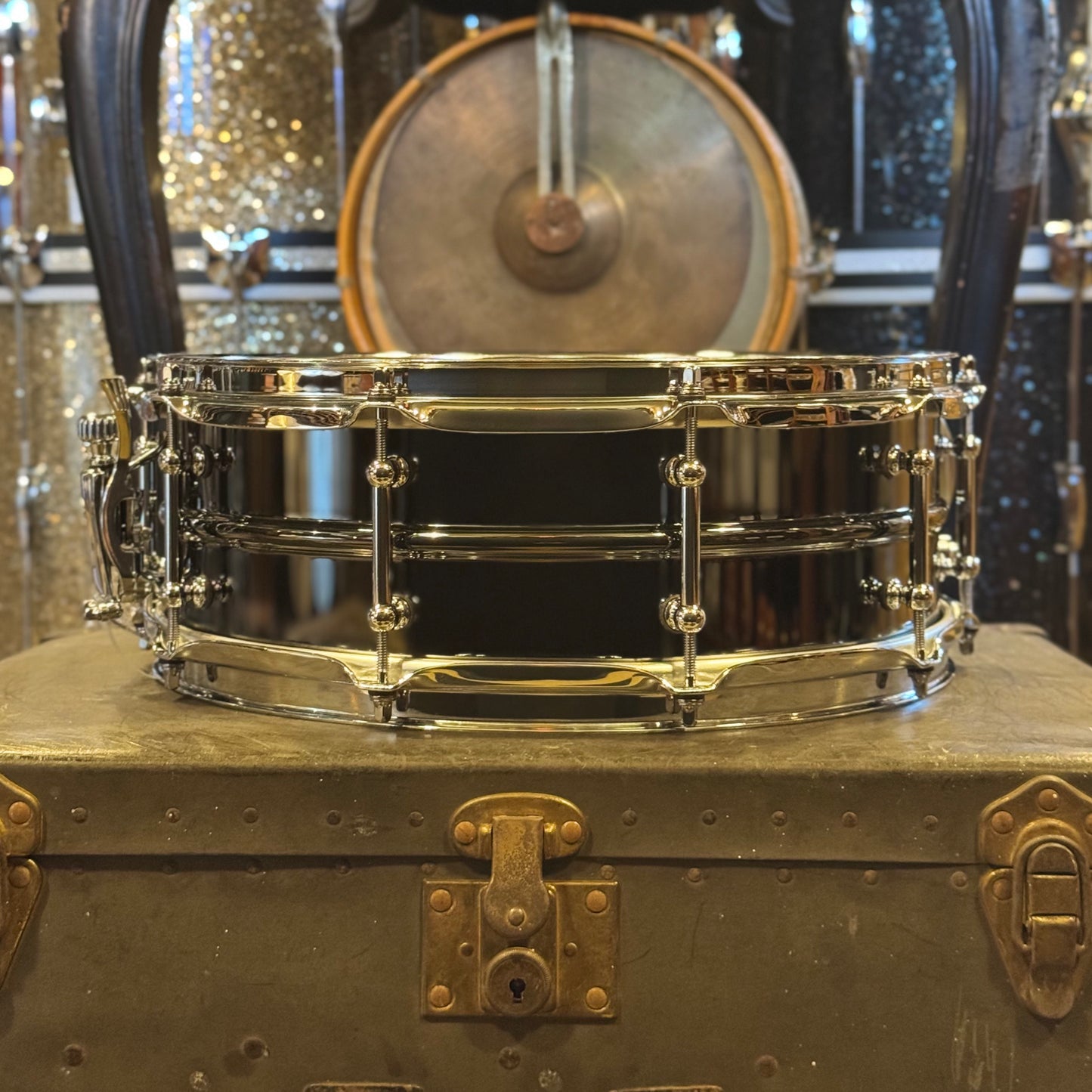NEW Ludwig LB416T Black Beauty Snare Drum 5x14 w/Tube Lugs