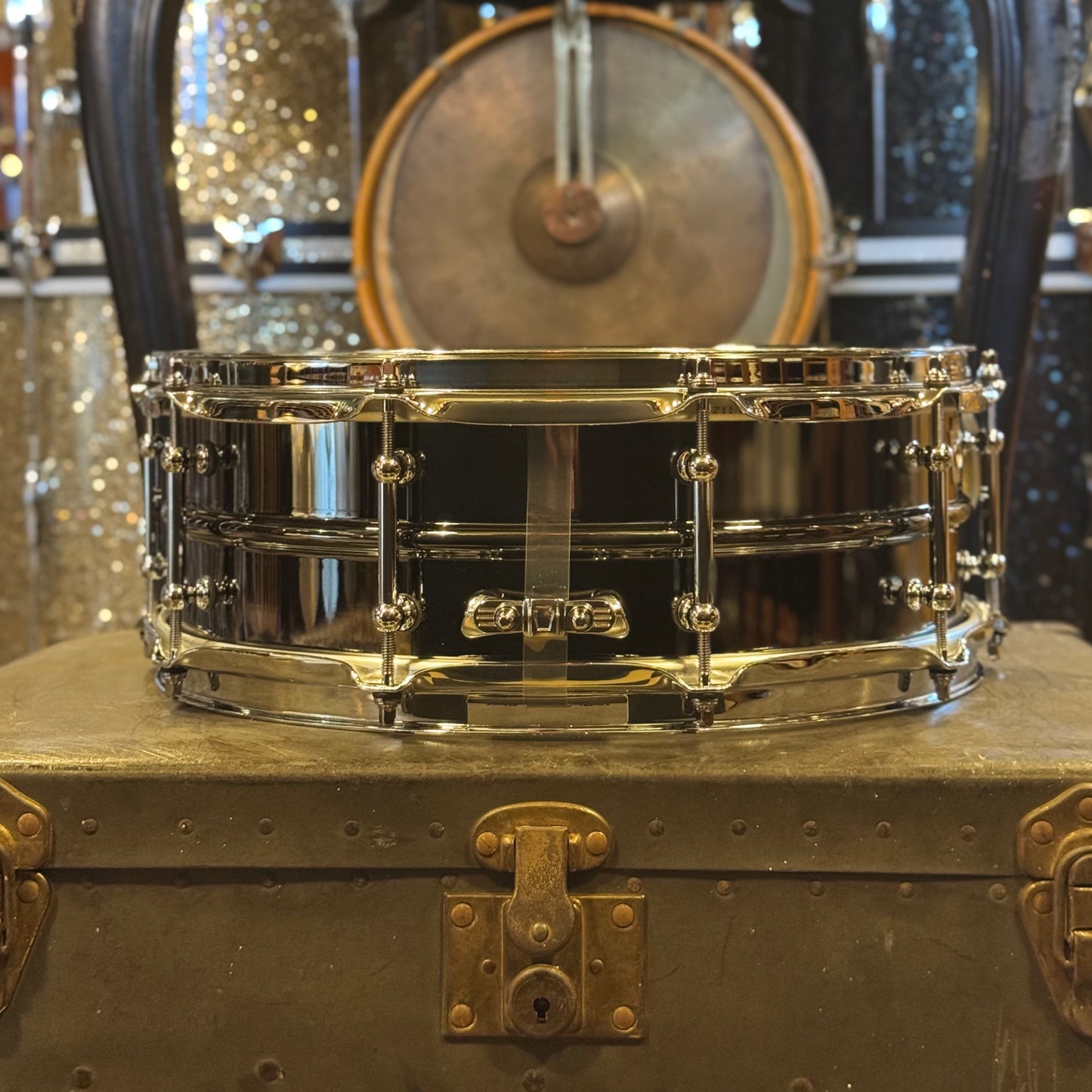 NEW Ludwig LB416T Black Beauty Snare Drum 5x14 w/Tube Lugs