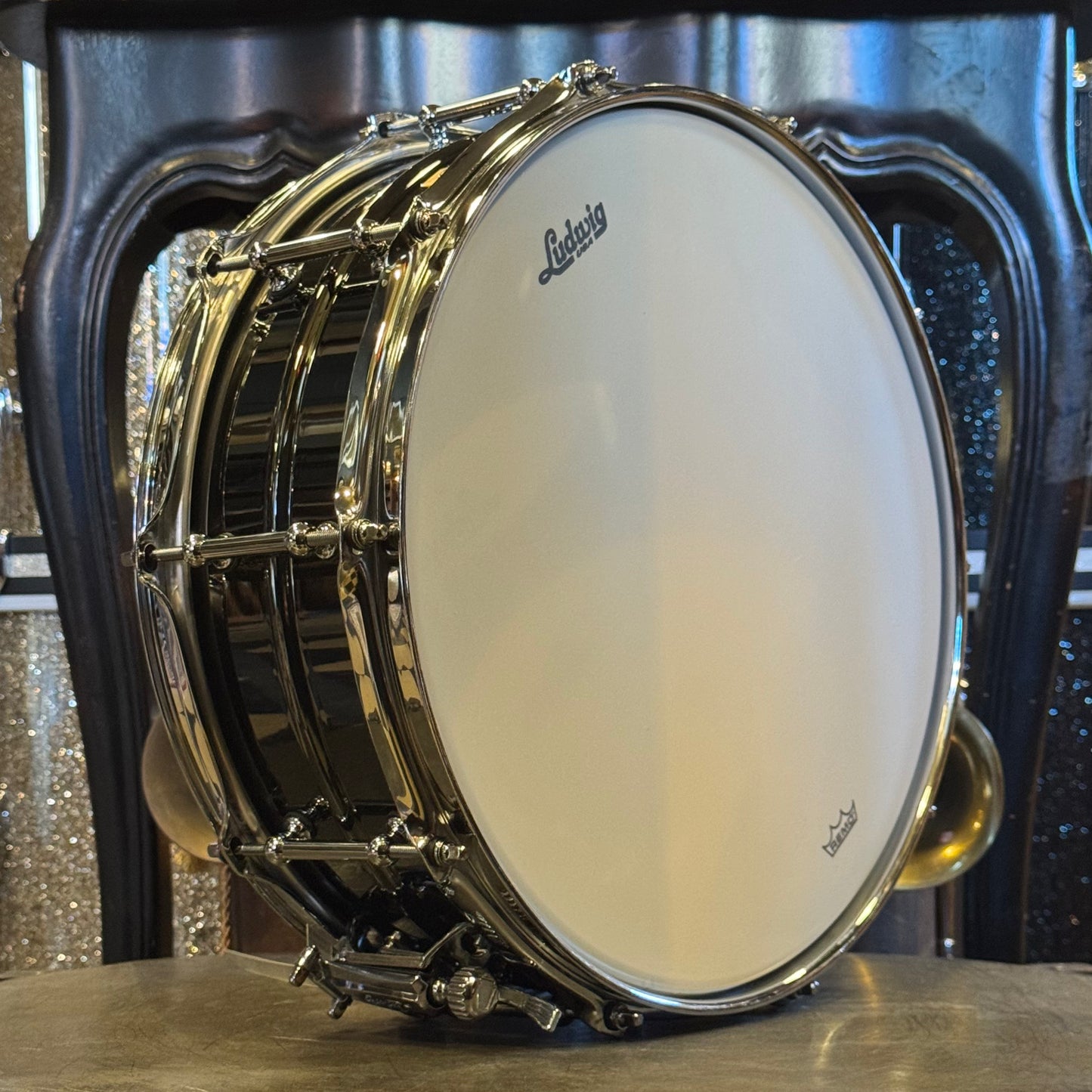 NEW Ludwig LB416T Black Beauty Snare Drum 5x14 w/Tube Lugs
