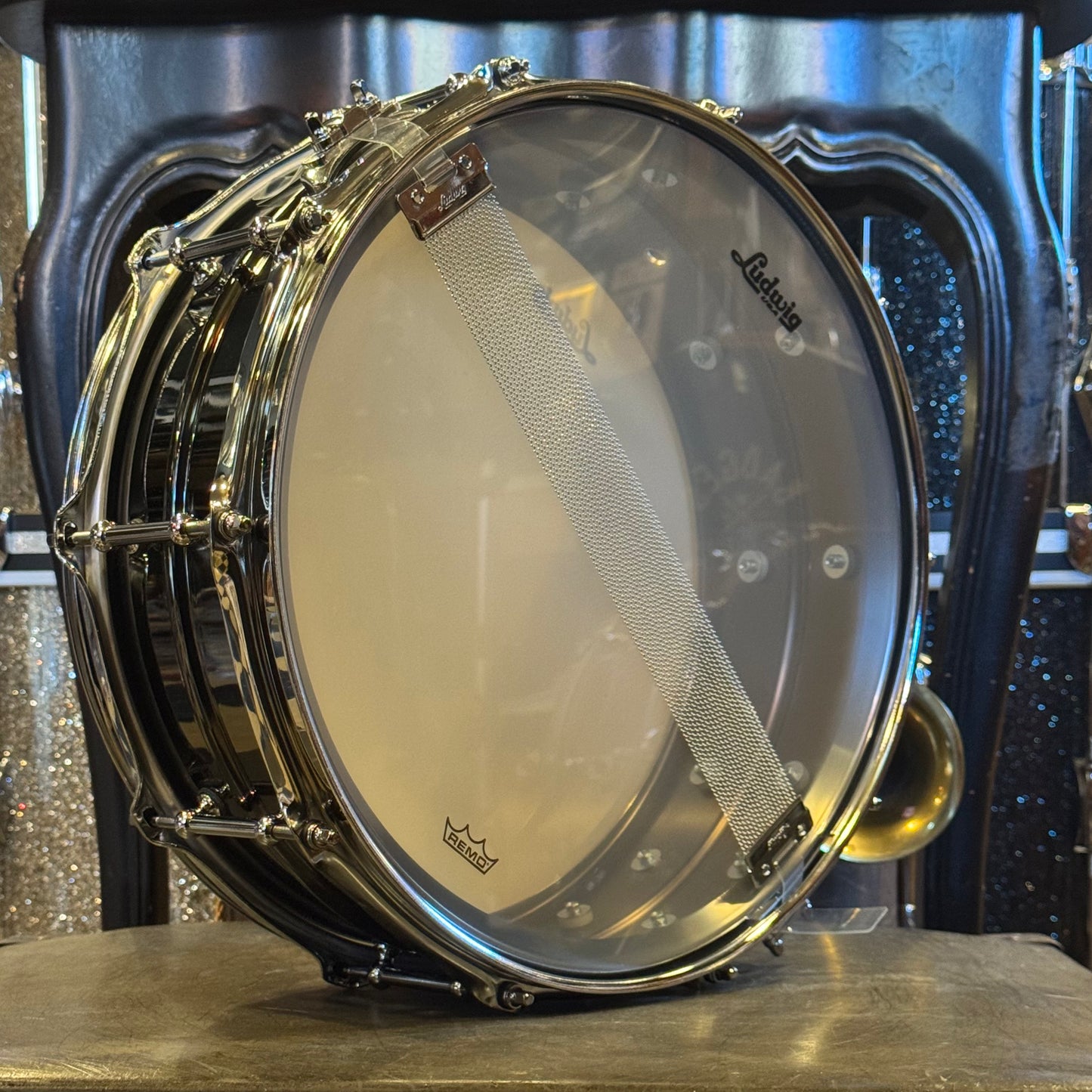 NEW Ludwig LB416T Black Beauty Snare Drum 5x14 w/Tube Lugs