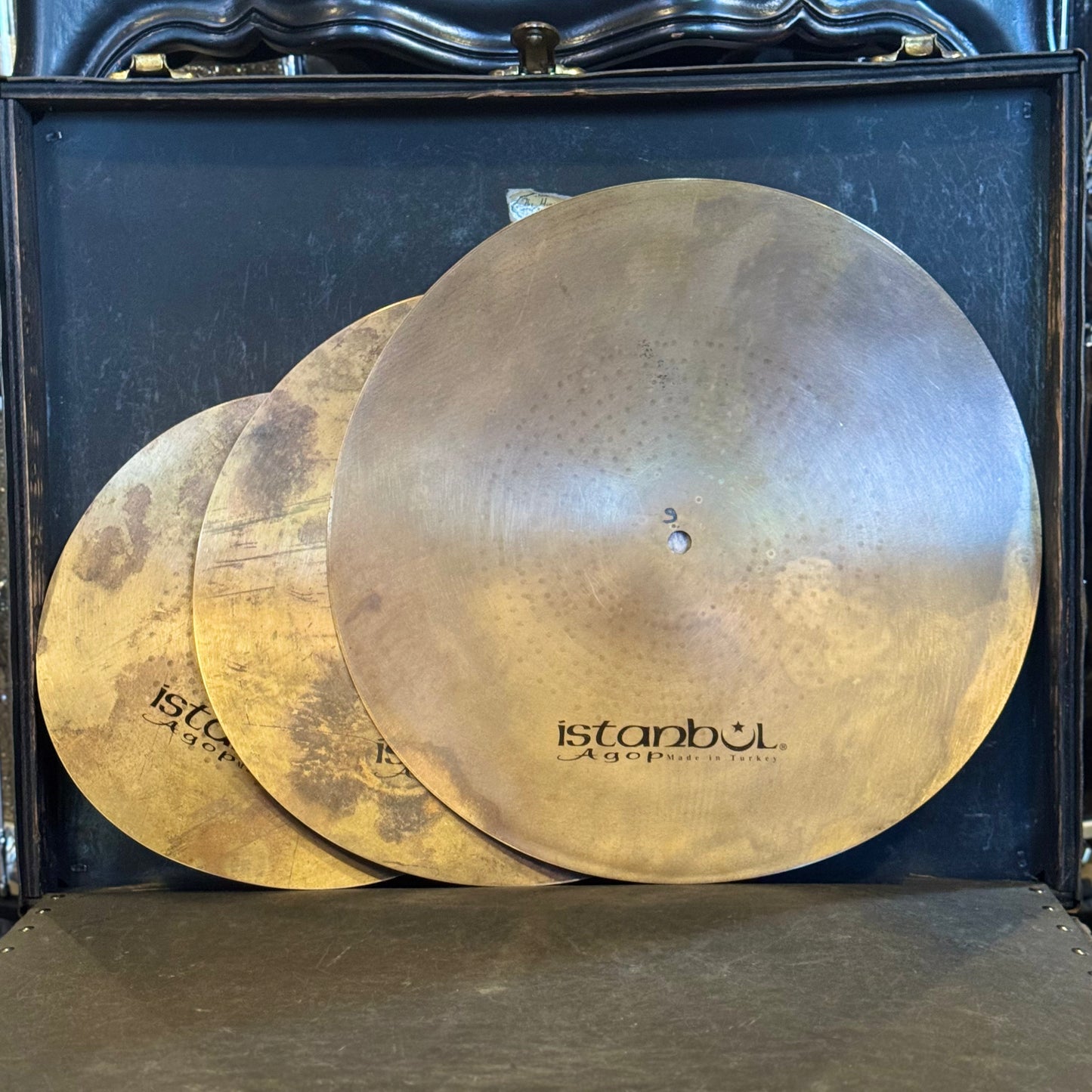 NEW Istanbul Agop 11/13/15 Clap Stack Cymbal Set