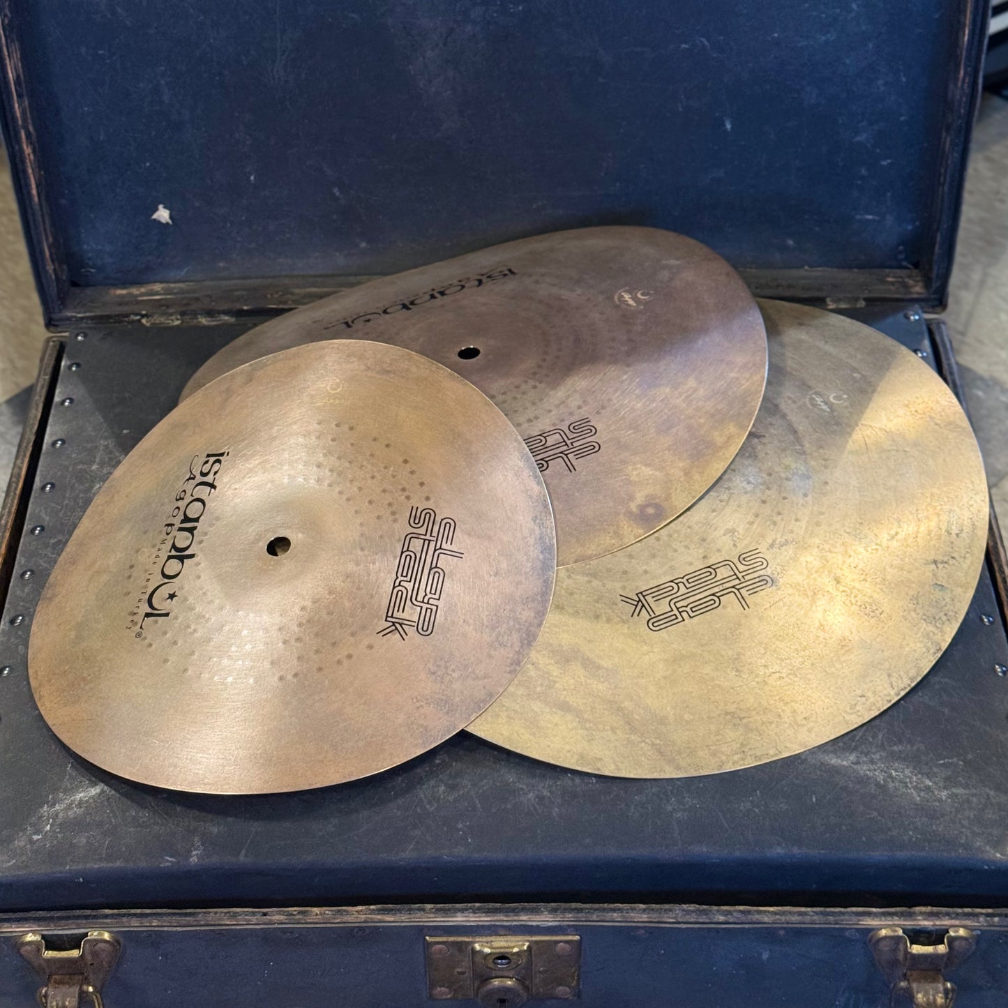 NEW Istanbul Agop 11/13/15 Clap Stack Cymbal Set