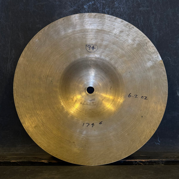 VINTAGE 1940's A. Zildjian 9" Transition Stamp Splash Cymbal - 174g