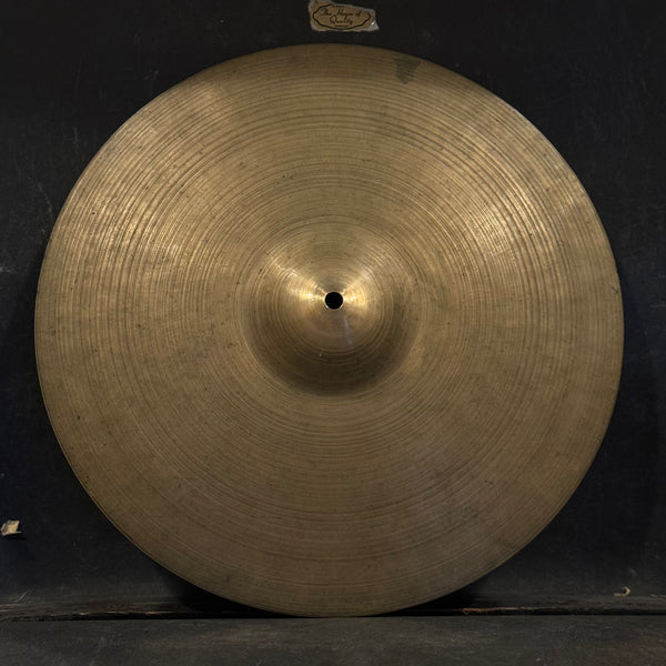 VINTAGE 1950's K. ZIldjian Istanbul 14" Old Stamp Single - 642g