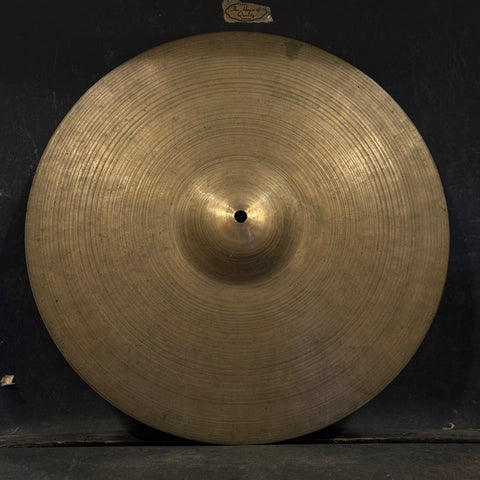 VINTAGE 1950's K. ZIldjian Istanbul 14" Old Stamp Single - 642g