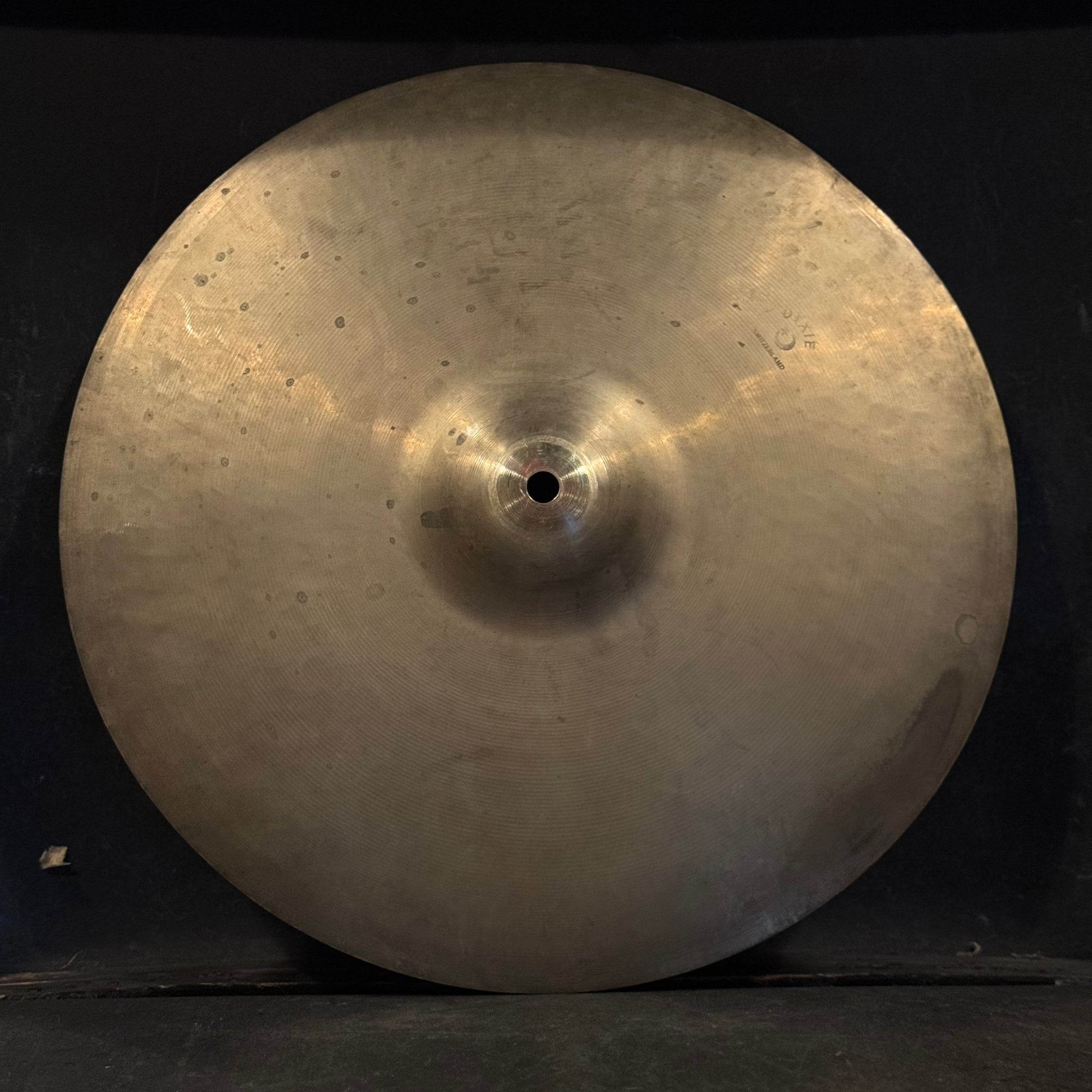 VINTAGE 1950's Paiste 15" Dixie Made in Switzerland Paper-Thin Crash - 716g