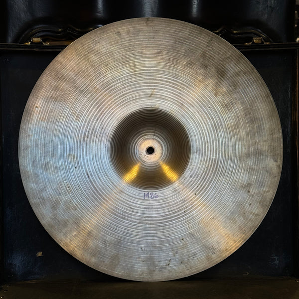 VINTAGE 1970's A. Zildjian 18" Medium-Thin Crash Cymbal - 1486g