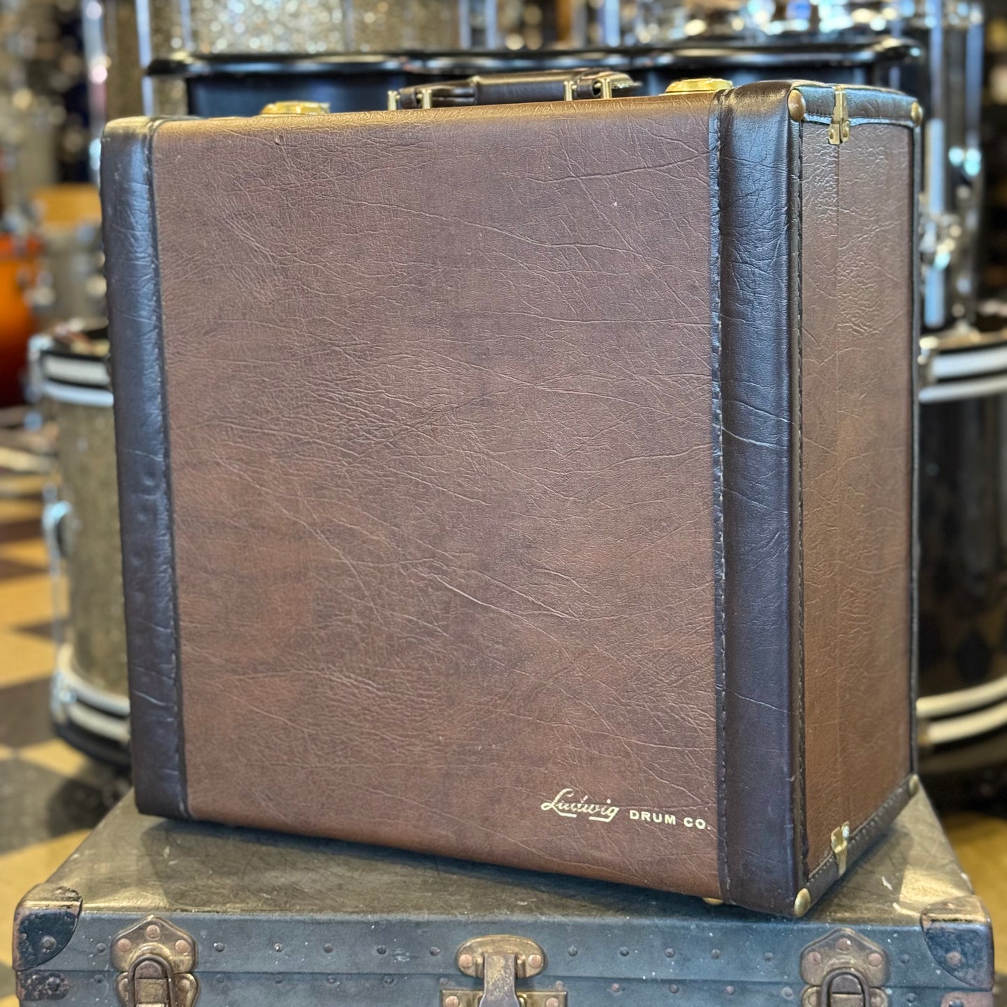 LIMITED EDITION 1999 Ludwig 90th Anniversary Top Hat & Cane 6.5x14 Snare Drum w/ Case