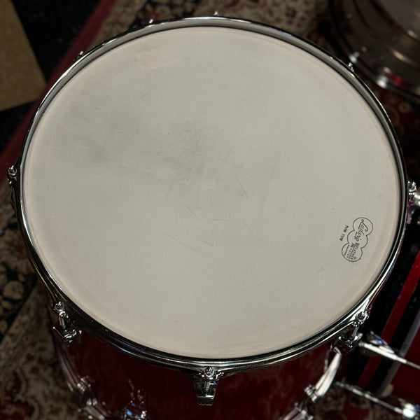 VINTAGE 1968 Ludwig Super Beat Outfit in Red Sparkle w/ Matching Serial LM400 Supraphonic - 14x20, 9x13, 16x16, 5x14