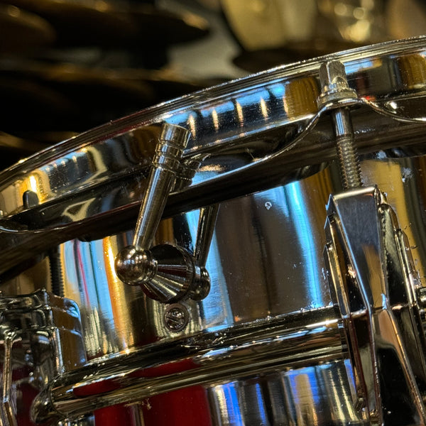 VINTAGE 1968 Ludwig Super Beat Outfit in Red Sparkle w/ Matching Serial LM400 Supraphonic - 14x20, 9x13, 16x16, 5x14