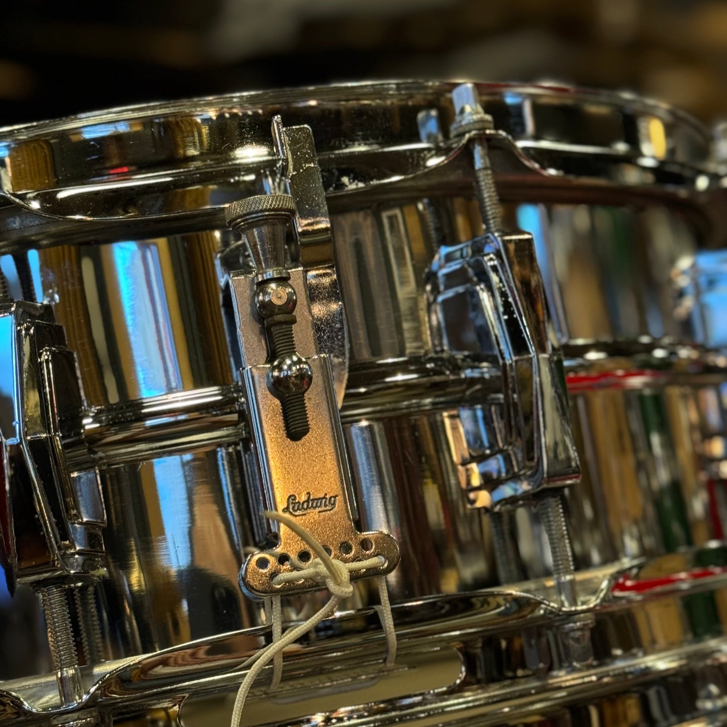 VINTAGE 1968 Ludwig Super Beat Outfit in Red Sparkle w/ Matching Serial LM400 Supraphonic - 14x20, 9x13, 16x16, 5x14