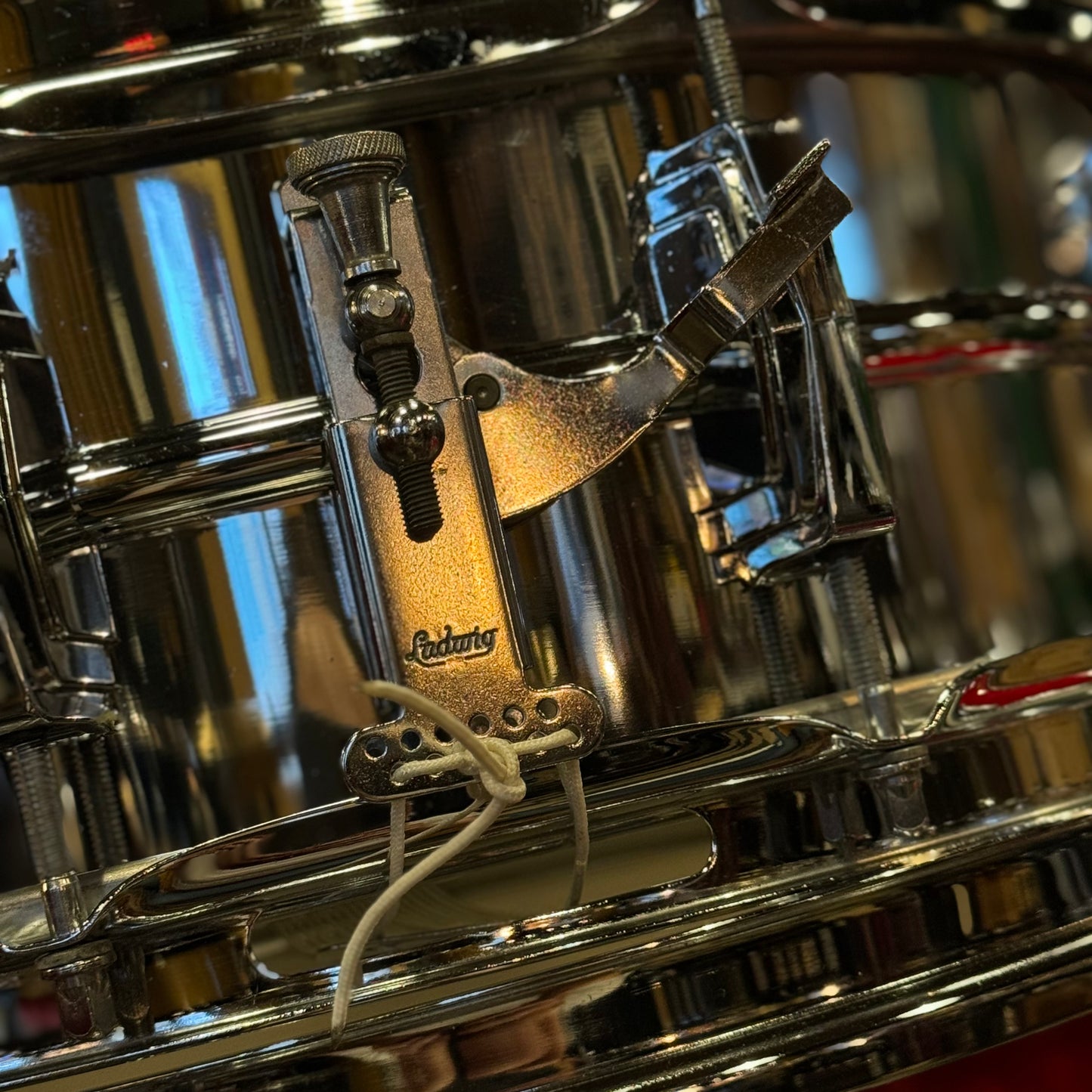 VINTAGE 1968 Ludwig Super Beat Outfit in Red Sparkle w/ Matching Serial LM400 Supraphonic - 14x20, 9x13, 16x16, 5x14