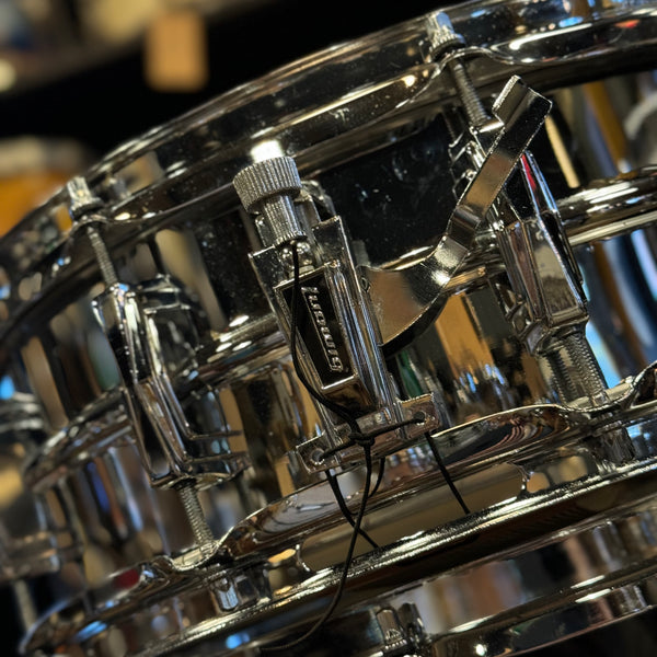 VINTAGE 1976 Ludwig Vistalite in Black w/ Matching LM400 Supraphonic - 14x22, 8x12, 9x13, 16x16, 5x14