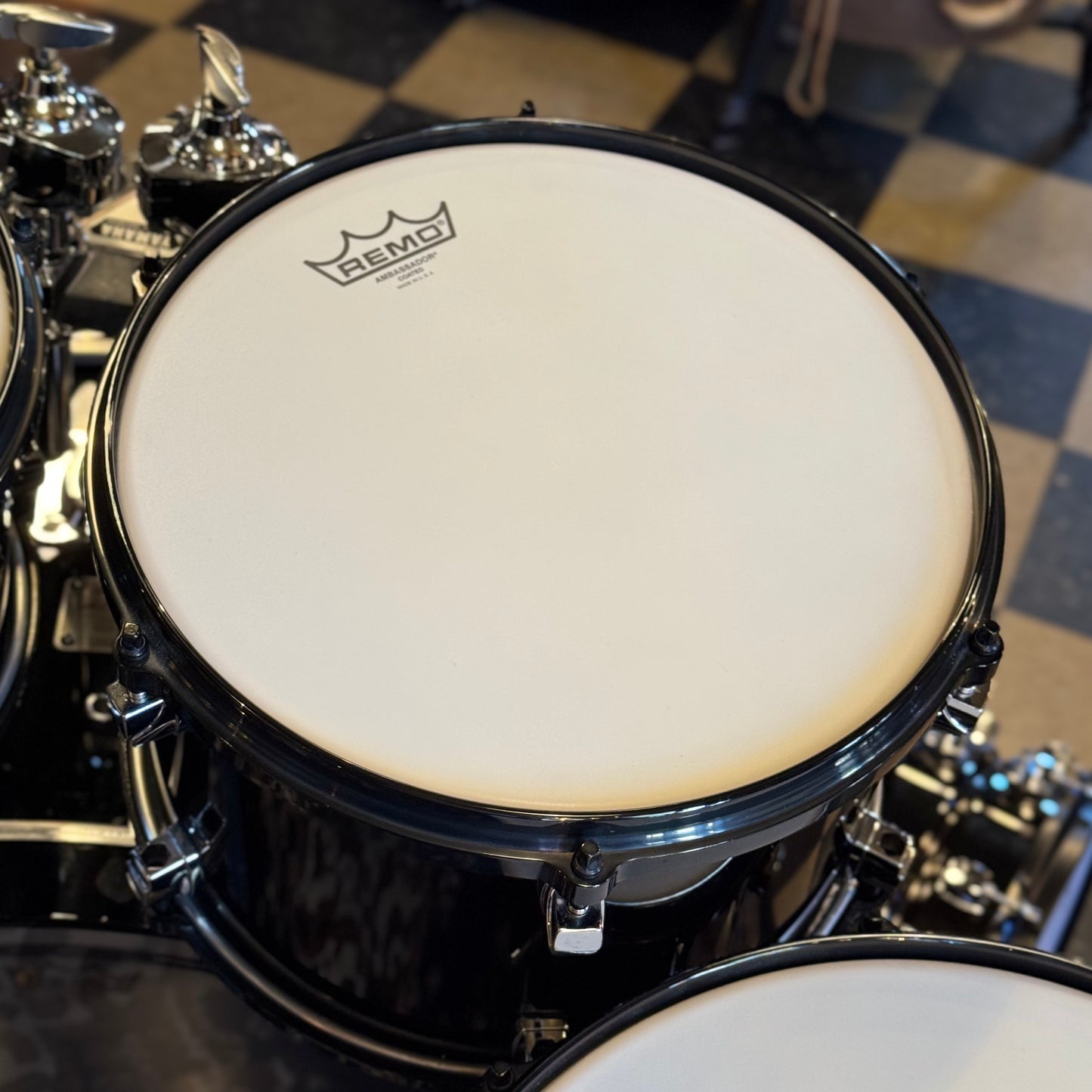 LIMITED EDITION Yamaha No. 35/100 Steve Gadd 30th Anniversary Drum Set in Piano Black Gloss w/ Steve Gadd Snare Drum - 14x22,