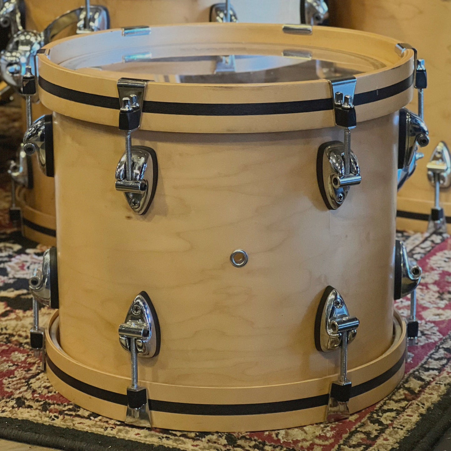 USED Mid 90's Ayotte Custom Series in Natural Satin Maple - 18x22, 16x18, 14x16, 12x14, 10x12, 9x10, 8x8