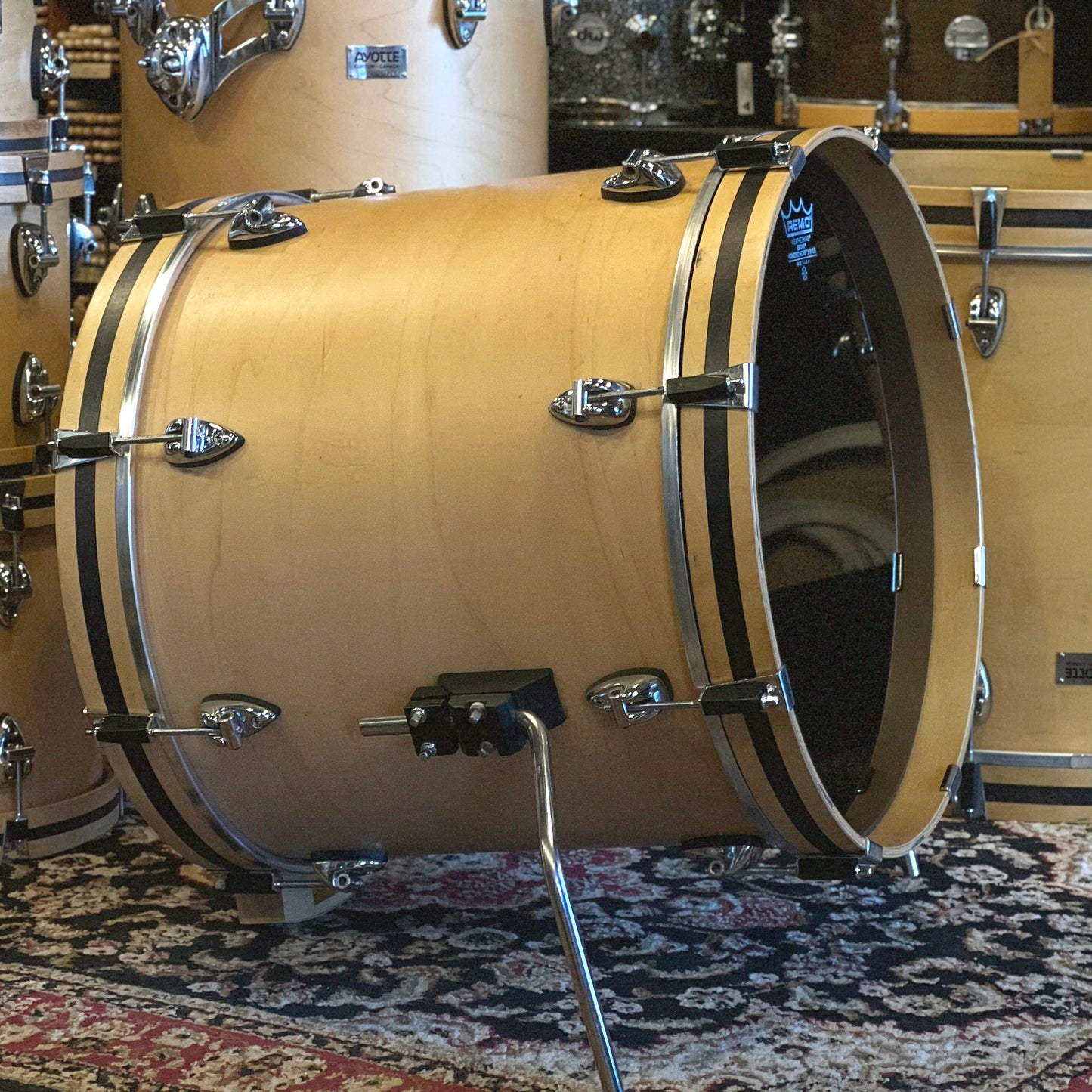 USED Mid 90's Ayotte Custom Series in Natural Satin Maple - 18x22, 16x18, 14x16, 12x14, 10x12, 9x10, 8x8