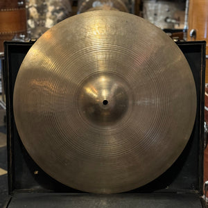 VINTAGE 1950's A. ZIldjian 20" Small Stamp Thin Ride - 1646
