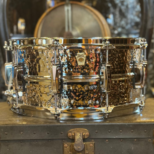 NEW Ludwig 6.5x14 Hammered Supraphonic Snare Drum w/ Imperial Lugs