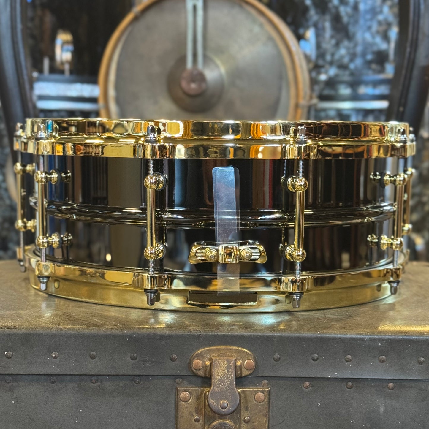 NEW Ludwig 5x14 Black Beauty Snare Drum with Brass Hardware and Tube Lugs