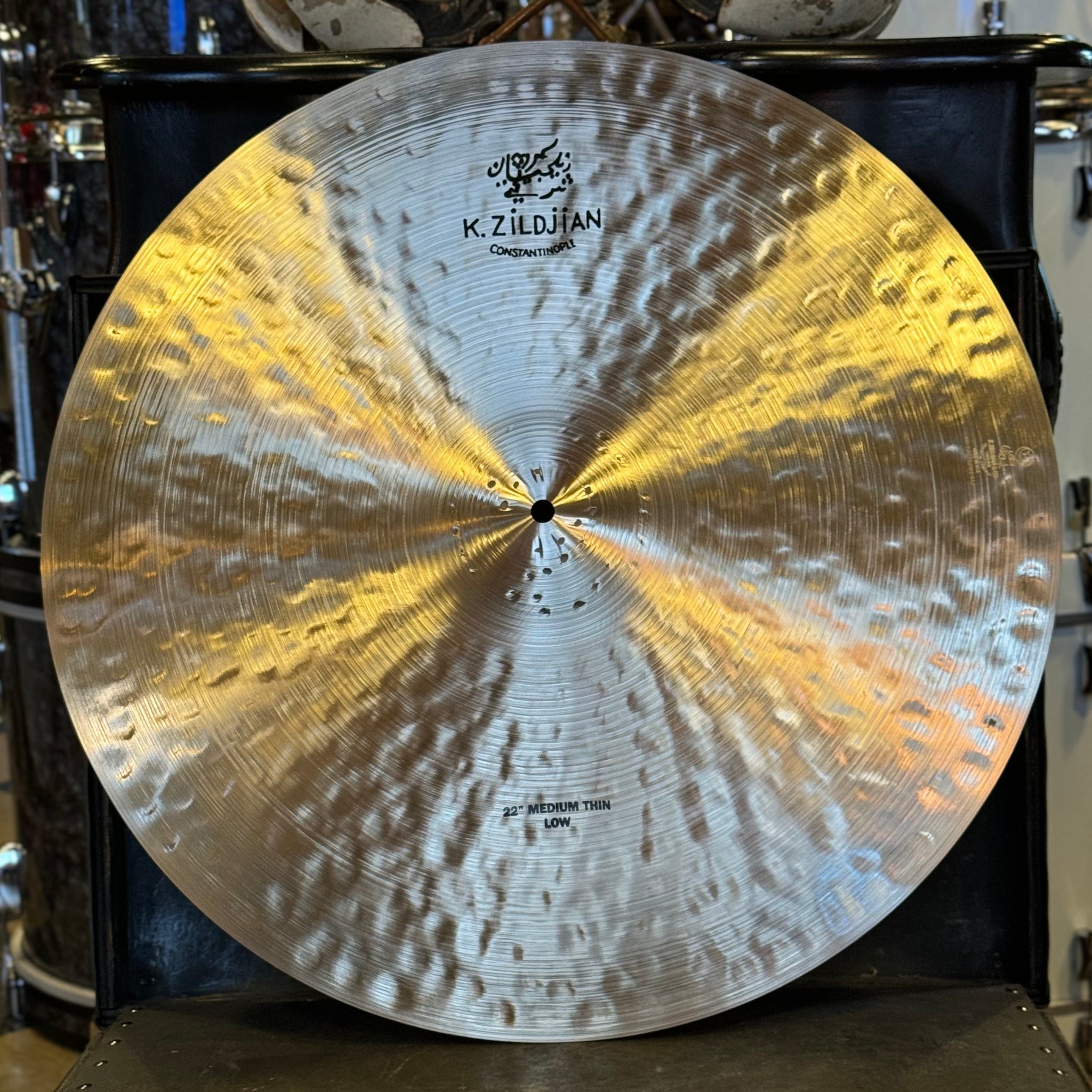 NEW Zildjian 22" K Constantinople Medium Thin Low Ride Cymbal - 2376g