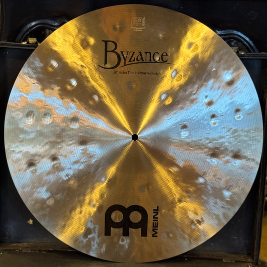 NEW Meinl 20" Byzance Traditional Extra Thin Hammered Crash - 1618g