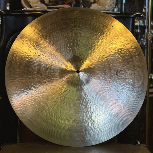 USED Sabian 22" Crescent Hammertone Ride w/ Two Rivets - 2492g