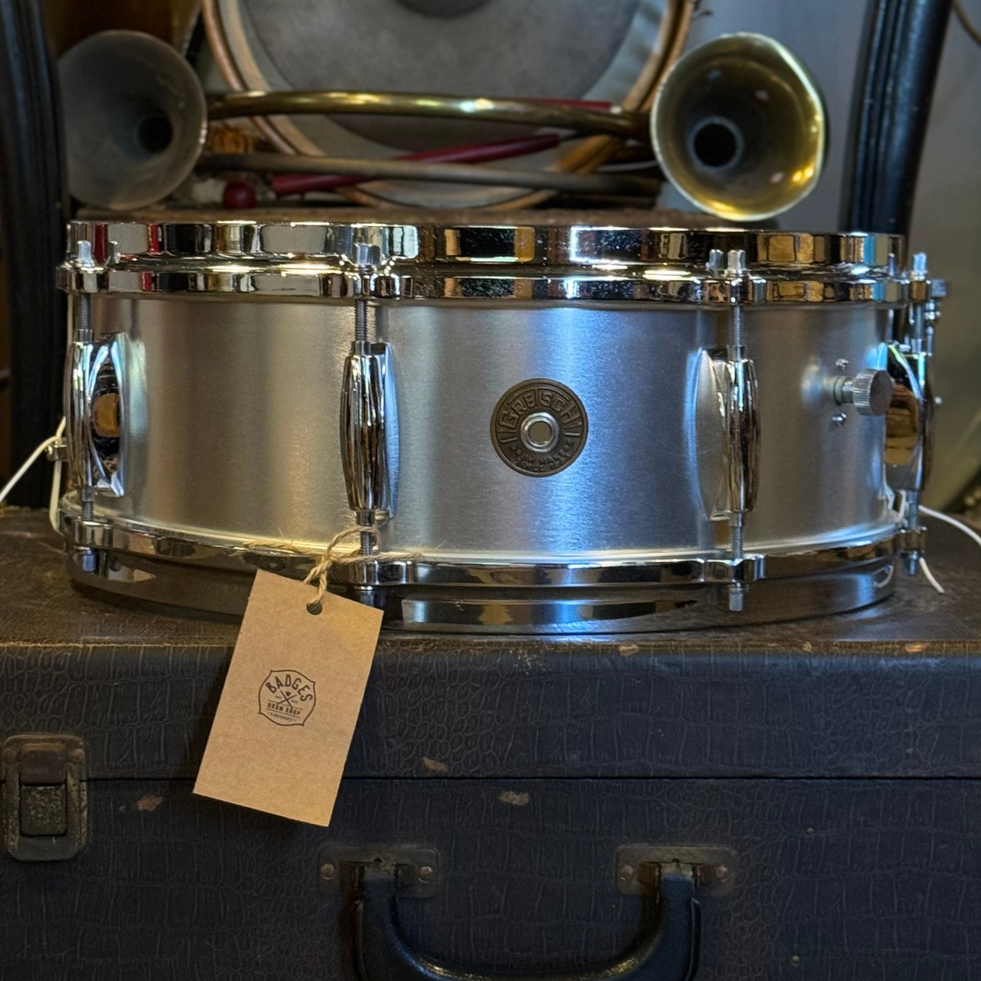 VINTAGE 60. léta Gretsch 5,5x14 RenomVINTAGE 60. léta Gretsch 5,5x14 Renom  