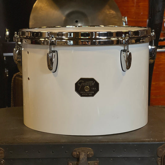 VINTAGE 1970's Gretsch 9x13 Concert Tom in White Nitron