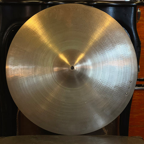 VINTAGE 1960's 20" A. ZIldjian Ride Cymbal w/ Three Rivets - 2220