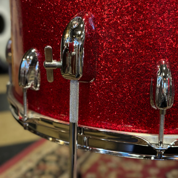 VINTAGE 1970's Slingerland Modern Solo Outfit in Red Sparkle